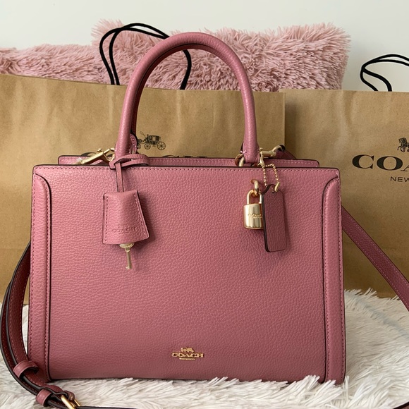 COACH PURSE WITH LOCK AND KEY - Picture 6 of 13